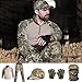 SANYETS Combat Uniform,Tactical Long Sleeve Shirt and Pants, Cap Gloves Balaclava Set,Camo Suits Paintball Clothing for Men