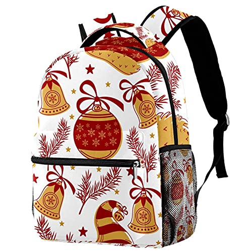 Sac à dos de voyage spacieux pour éviter les bagages perdus grâce aux motifs Noël