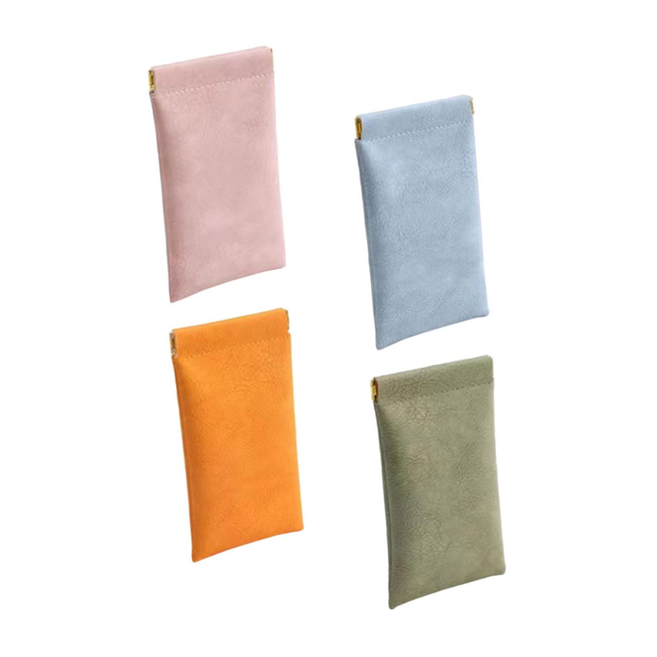 Ipetboom Bolsa De Almacenamiento De Gafas De Sol Viajar Portátil Casos Transparente Delgado Estuche De Anteojos Lentes Plegable Protector Largo Organizador Ranura Imán