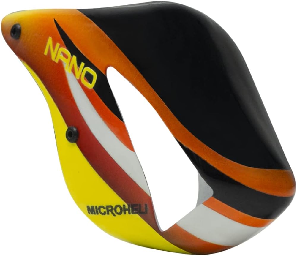 Microheli Co. Microheli Airbrush Fiberglass Solar Storm Canopy - Blade Nano CPX S2 S3