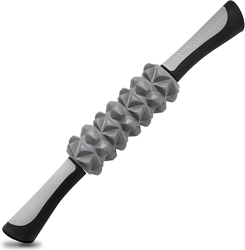 KITWILD Barra de rodillo muscular, rodillo de masaje para atletas, barra de masaje corporal para músculos tejido profundo, rodillo de relajación
