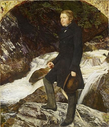 John Ruskin par John Everett Millais affiche artistique d'art mural moderne 60x90cm