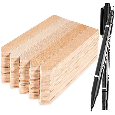 Whaline Wooden Plant Labels and Markers Cover