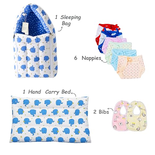Image of Infantbond Baby Clothing Combo | 66 in 1 New Born Baby Complete Combo (0-6 Months)