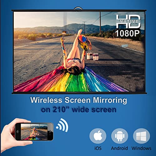 Image of E Gate Zen 7X | Official Google TV & Netflix Inside | 100% Dust Proof | Brightest 700 ISO | Native 1080p Projector 4K Ultra HD | Auto Keystone & Focus | ScreenFree | Dolby Audio-12W Speaker