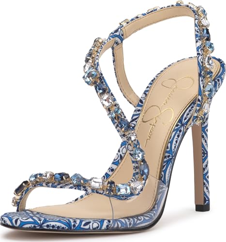 Image of Jessica Simpson Jaycin Embellished Heeled Sandals