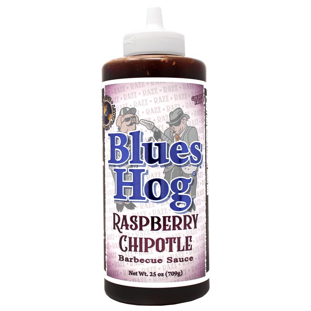 Raspberry Chipotle Barbecue Sauce Squeeze Bottle - 709g