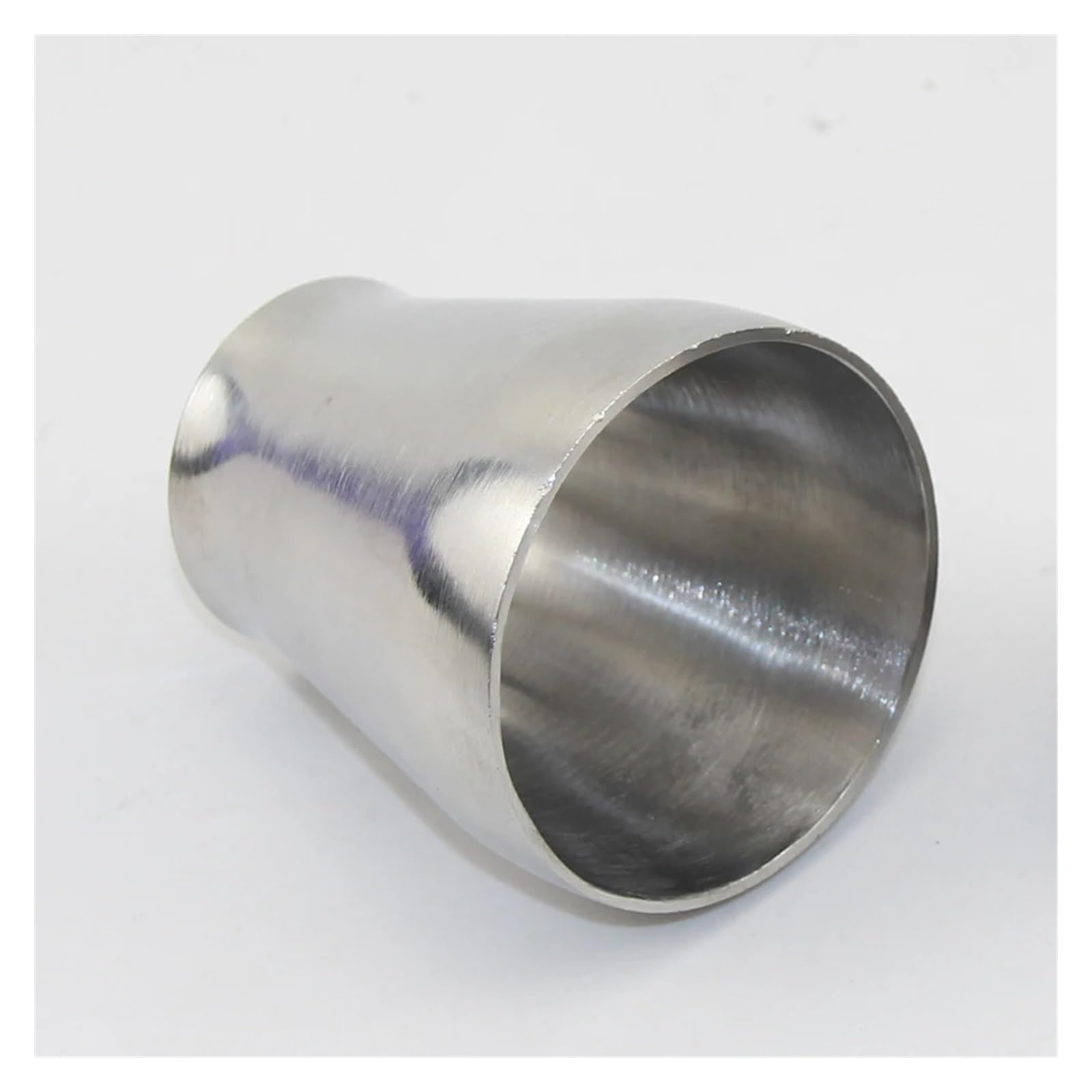 Reductor 85mm a 70mm de acero inoxidable SS304 para soldar tubos escape