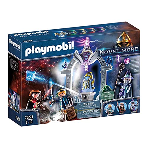 PLAYMOBIL Novelmore 70223 Tempel der Zeit, für Kinder von 4 - 10 Jahren