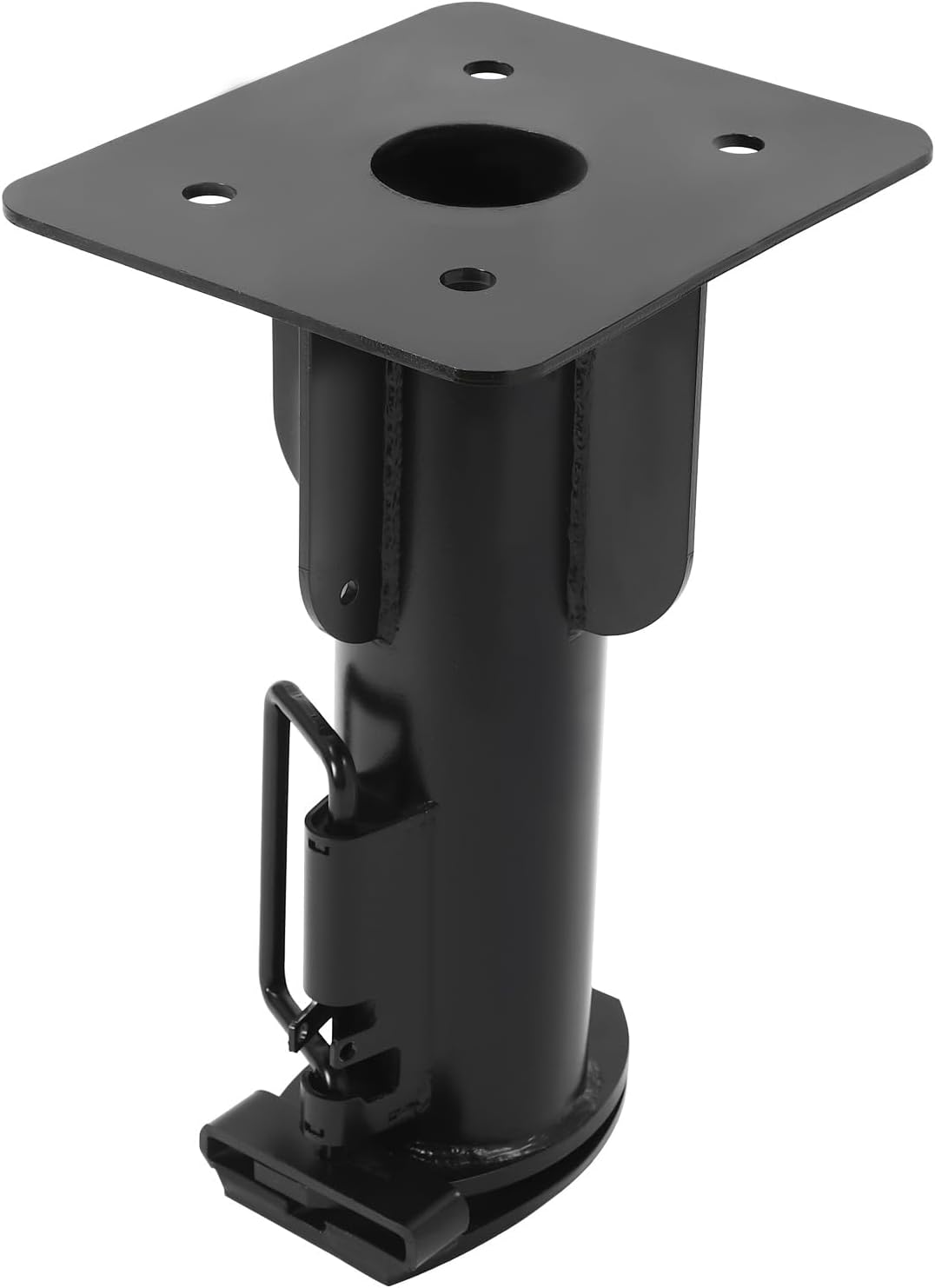 17" Fifth (5th) Wheel RV Adapter,Wheel to Gooseneck Adapter Hitch,Adapter Fifth Wheel Hitch 2-5/16" Ball Pocket for Rv Camper Trailer