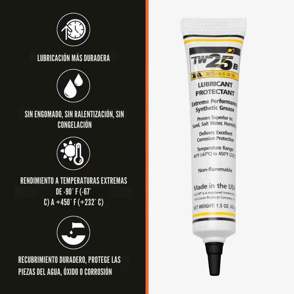 tw25b Fett 1,5 Unzen Konisch Tip Tube