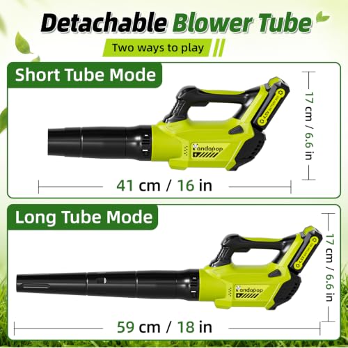 Image of Pandapop Kids Tools Set, Kids Leaf Blower with Upgraded Airflow & Sounds
