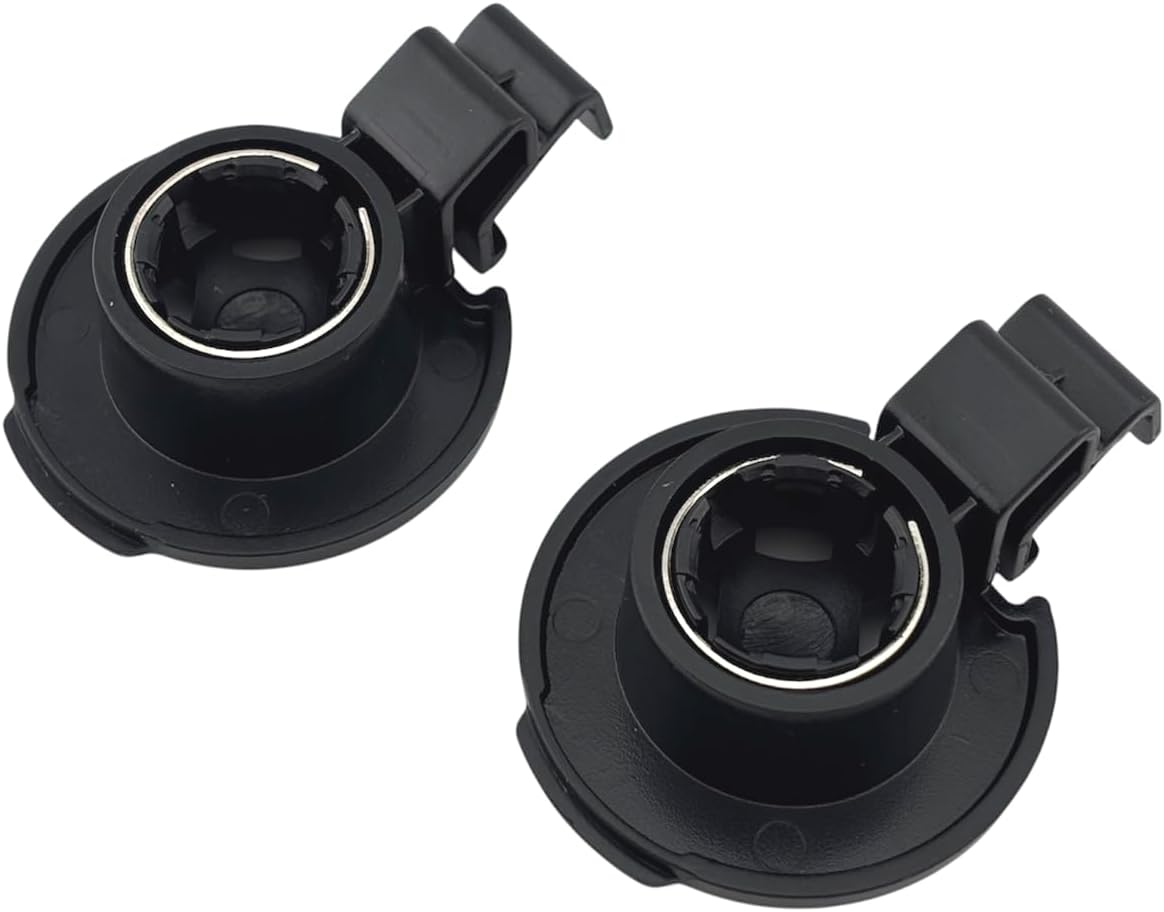 2-PC Set GPS Cradle Bracket Clip Compatible Replacement Holder for Garmin DriveSmart 50 51 61 65 70 76, Drive 51 55 60 61, Nüvi, RV, Dēzl 570 580, DriveTrack Series - 17mm Ball Mount