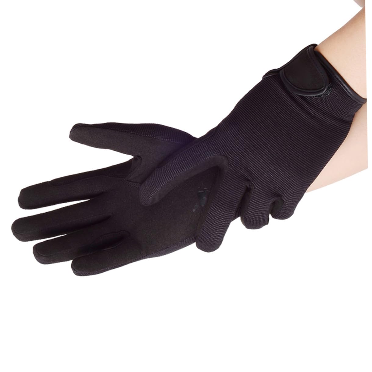iplusmile Guanti Da Equitazione Adulto Formazione Sport All'aperto Addensare i Guanti Caldi Cavallo Guanti Invernali Guanti Per L'equitazione Addestramento Equestre Black