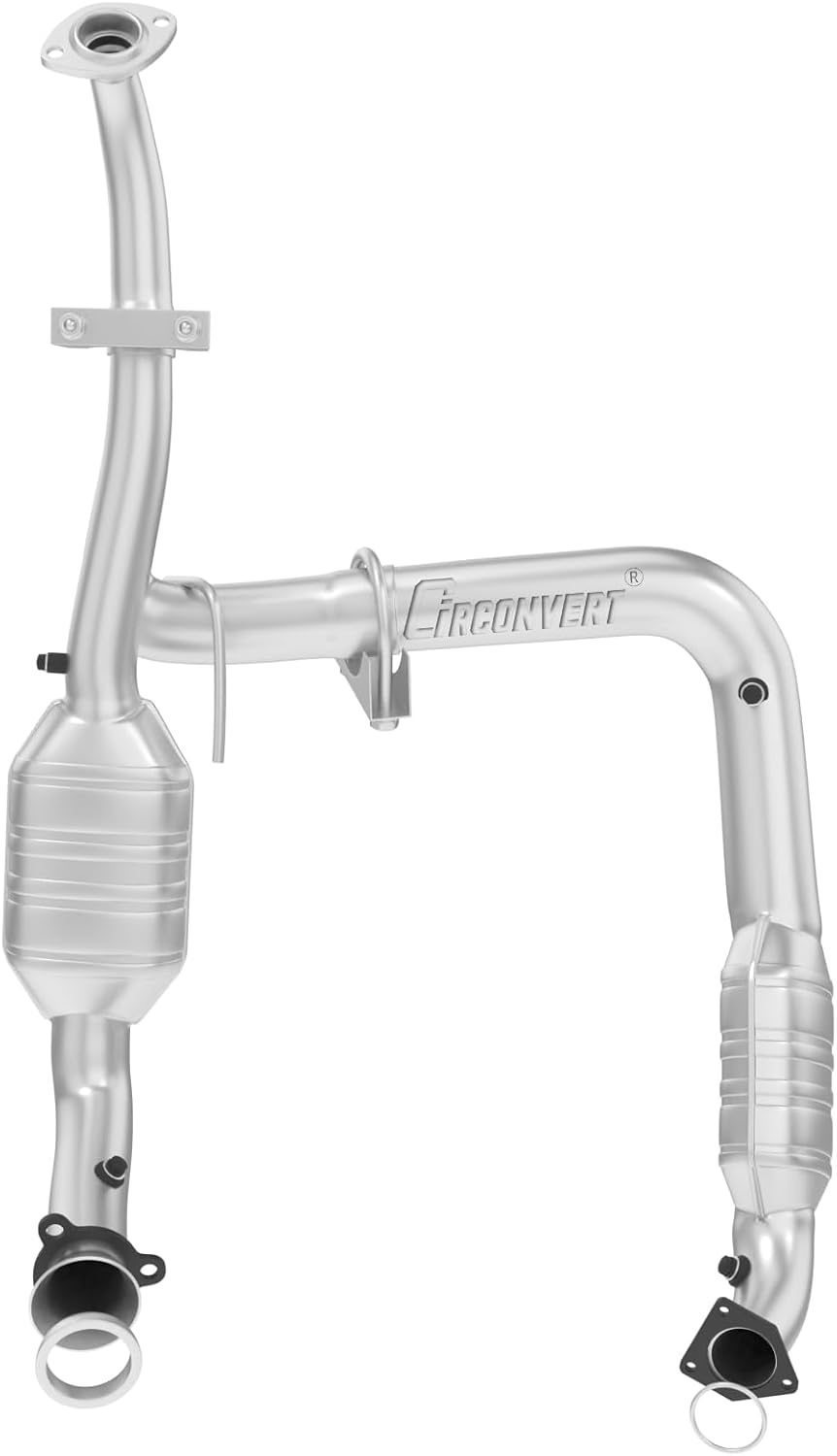 CIRconvert【Superior】Catalytic Converter Compatible with 2011 2012 2013 2014 2015 2016 2017 Chevrolet Silverado 2500 HD/3500 HD, 2015-2017 GMC Sierra 2500 6.0L V8 Catalytic Convertor (EPA Compliant)