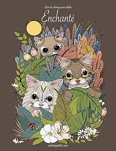 Livre de coloriage enchanté pour adultes 1 & 2 (French Edition)