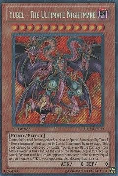 Yu-Gi-Oh! - Yubel - The Ultimate Nightmare LCGX-EN199 - Legendary Collection 2-1st Edition - Secret Rare