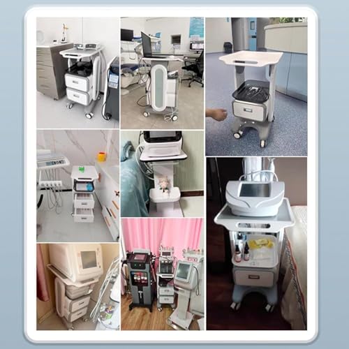 Carrello con ruote e cassetti per studio dentistico, carrello medico, forniture estetiche e strumenti da laboratorio