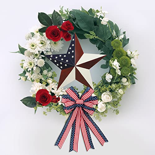 Attraction Design Patriotic Metal Barn Star Wall Decor thumb #2