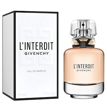Givenchy L'interdit Women, Eau de Parfum Spray, 1.7 Fl Oz