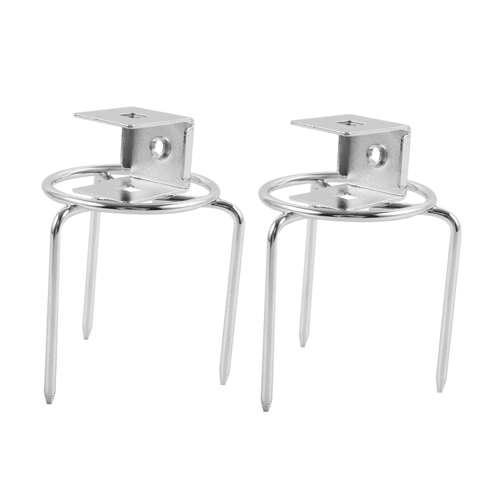 Sosoport 2 Series Tenedor Giratorio para Barbacoa Utensilios para Servir Tenedores para Carne Asada Tenedor para Cocinar Tenedor para Asar Pollo Tenedores para Asar A La 2 Piezas*2