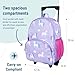 Wildkin Kids Rolling Luggage – Carry-On Size for School & Overnight Travel - Unicorn