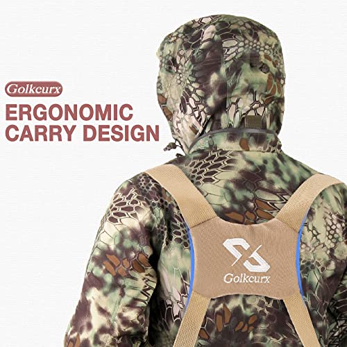 Golkcurx Binocular Harness, Adjustable Bino Harness Chest Pack, Waterproof Binoculars Harness For Hiking, Hunting #TOP5