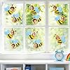 54Pcs Bee Cutouts for Bulletin Boards Decorations, DIY Bee Classroom Cut Outs with 120 Adhesive Dots for Back to School Classroom Decor Student Photo Craft Teacher Supplies #3