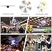 3D Hologram Fan 42CM,3D Holographic Fan with WiFi,244 Highlight LEDs and 2200 cd/m² Brightness,3D Hologram Led Fan Projector for Store Display,Events,Exhibition