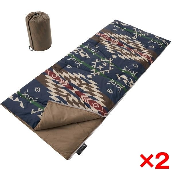 Amazon.co.jp: LOGOS No. 72600009 Washable Sleeping Bag, Set of 2