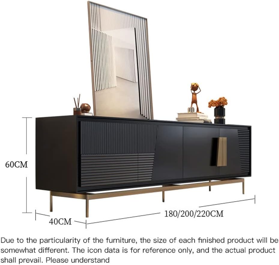 Display Cabinet with Drawers TV Cabinet Coffee Table Wooden Cabinet Living Room TV Cabinet Home Furniture(2.0m)