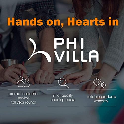 Phi Villa Patio Furniture Sectional Sofa 7-Piece 50000 Btu Propane Gas Fire Pit Outdoor Wicker Furniture Set Steel Fire Pit Table With No-Slip Cushions Furniture Covers, Beige #TOP6