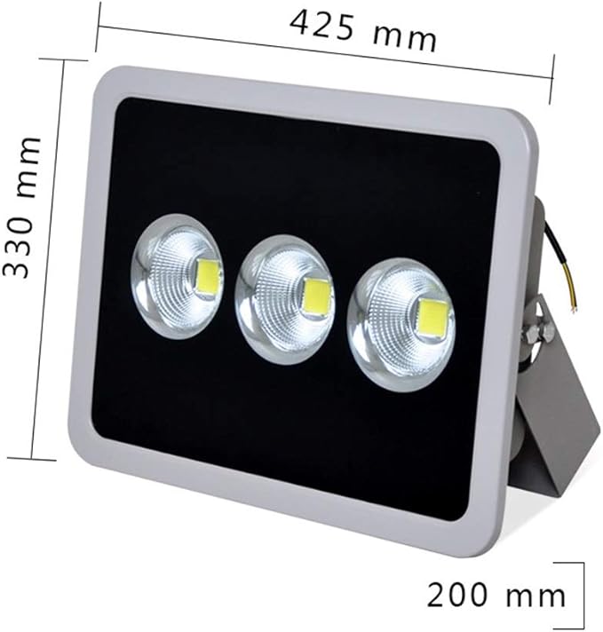 ANQIY Schijnwerper LED, Waterdicht gehard glas Stabiel Stand Outdoor Work Veiligheid Lamp For Garden Warehouse (Color : White light, Size : 150W) photo 2