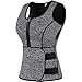 Sweat Vest Waist Trainer for Women Weight Loss Neoprene Sauna Slimming Vest with Adjustable Waist Trimmer Belt