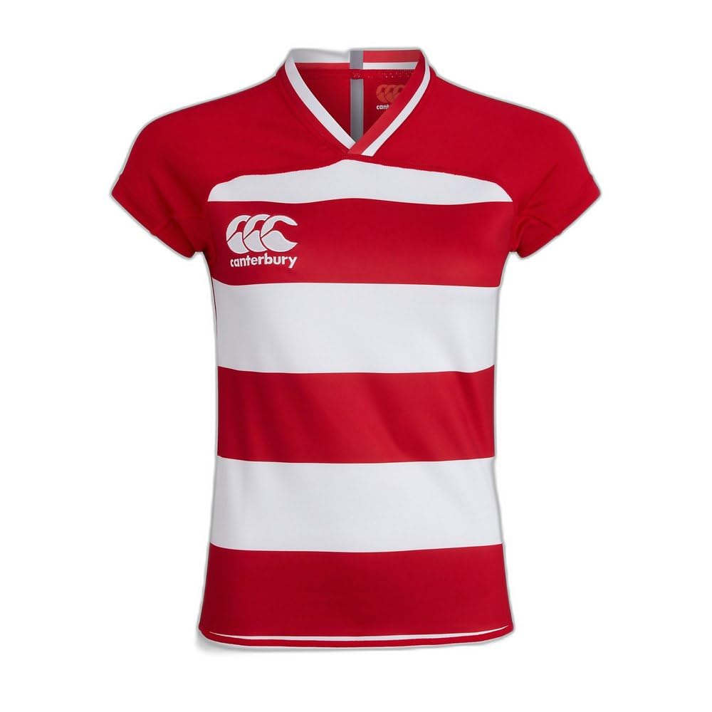Canterbury Damen Vapodri Evader Hooped Rugby Trikot