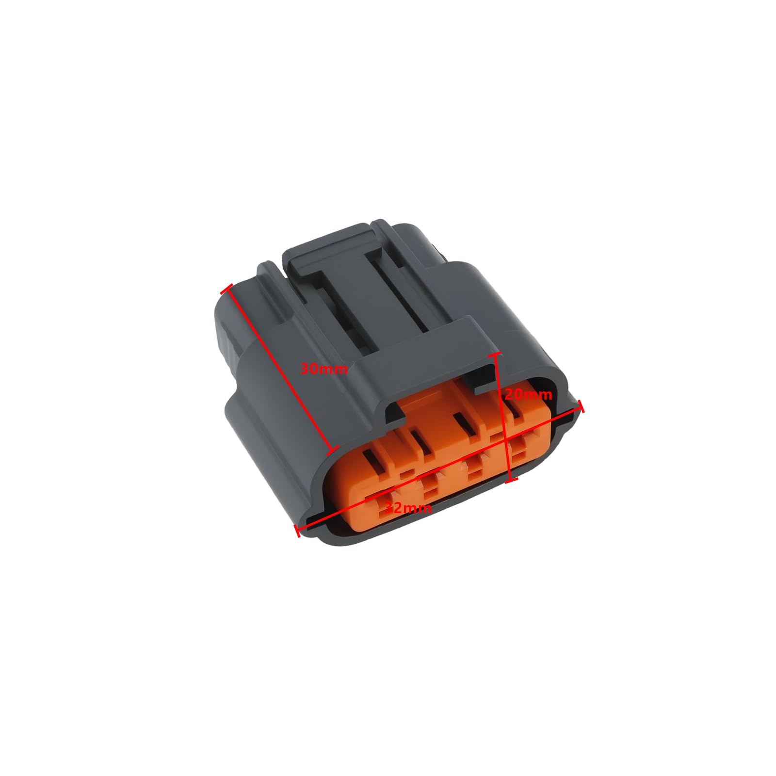 4 Pezzi 4 Pin Motori Pompa Carburante Connettore Elettrico Spina Pompa Carburante Cablaggio Spina Compatibile Con YAMAHA YFM 700 RAPTOR VIKING 6195-0030