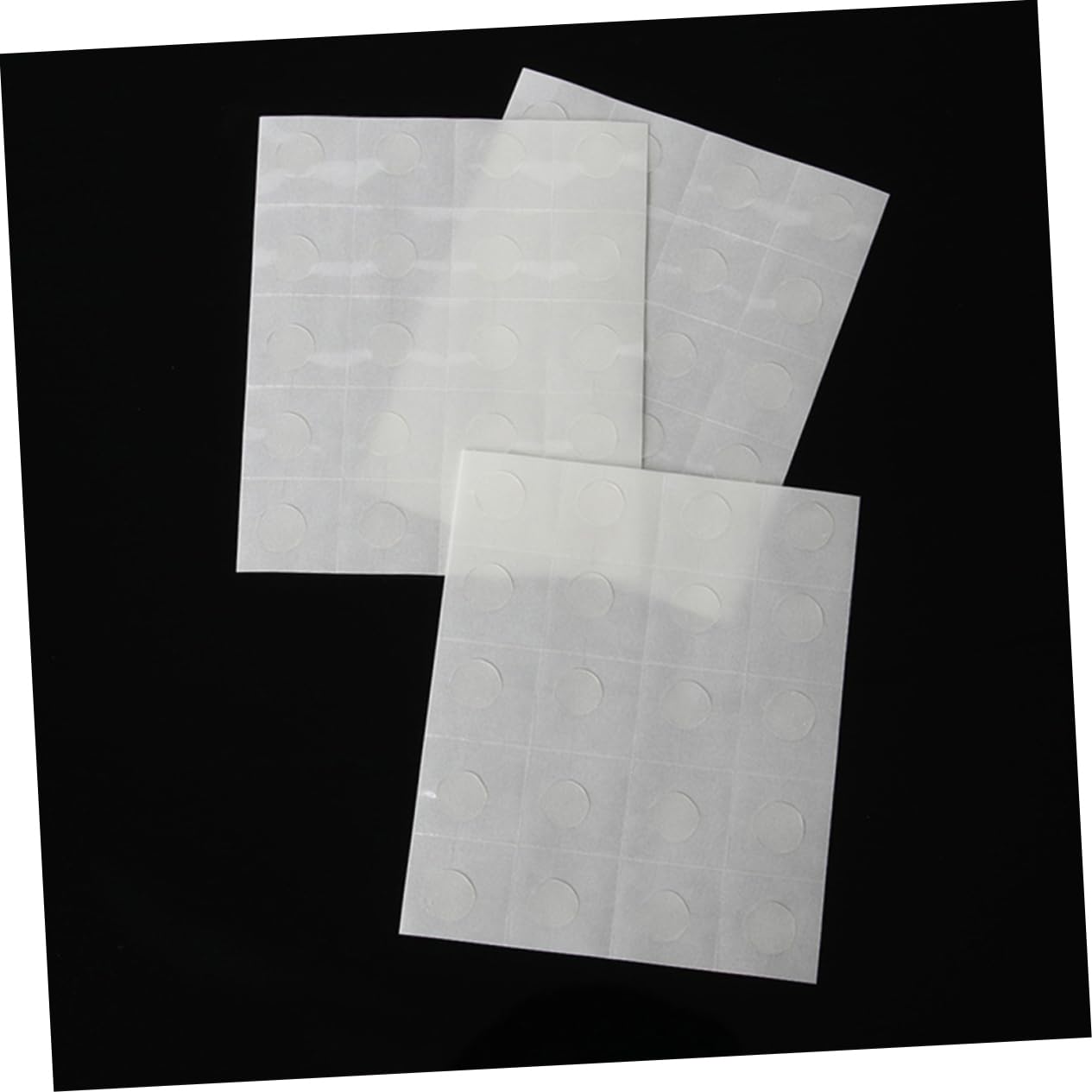 Double Sided Adhesive Dots 25 Sheets Round Latex No Trace