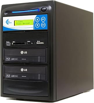 EZ DUPE 1 to 1 Media Mirror Duplicator - Flash SD/CF/MS/MMC/USB & Disc Blu-Ray/DVD/CD to BD DVD CD Disc Copy Copy Copy Multimedia Backup M901-SSPBD