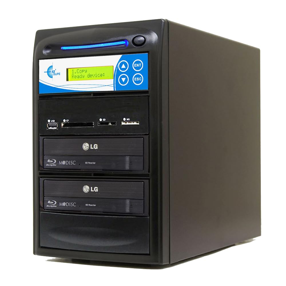 1 to 1 Media Mirror Duplicator - Flash Media / Disc to Blu-Ray M901-SSPBD