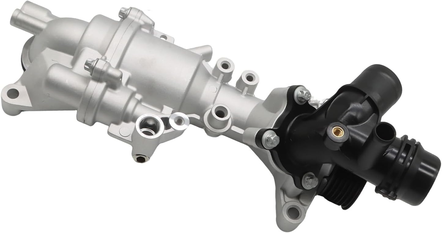 A2742000900 Engine Water Pump Compatible with C300 2015-2018 SLK300 E300 SLC300 GLC300 GLC350e Engine Water Cooling Pump Replace 2742000900
