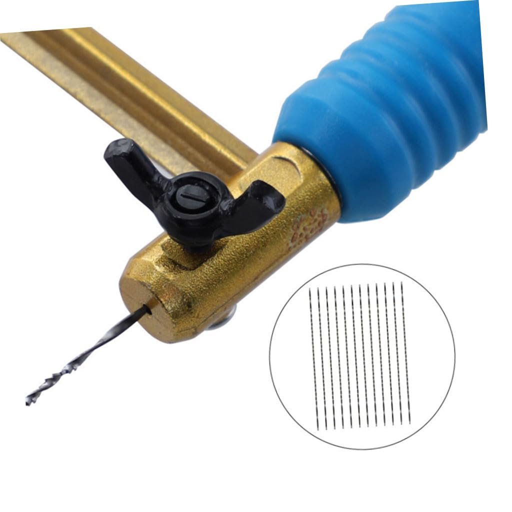 12pcs U-Shank Jigsaw Spiral Blades Mini Hand Saws Accessories for Jigsaws Spiral Sawing Tools Set