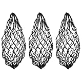 POPETPOP Geflügelnetz Mesh-Tasche 22.05X9.84X3.54In Hängender Futterbeutel Verdicktes Design Für Hühner Ziegen Und Geflügelfütterung 3Er Set