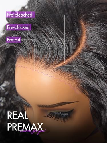 Image of LUVME HAIR All-Day Comfort 5X5 Bouncy Curly 180% Density Glueless Wigs Human Hair Pre Plucked Pre Cut Long Black Wig Lace Closure Wigs Frontal Wigs Human Hair Layered Curly