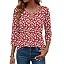 Red White Floral