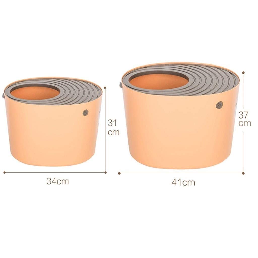 Toilette per animali domestici Tridimensionale Lettiera bacino Top Ingresso Tipo Cat igienici grande spazio di grandi dimensioni accessori for la tromba del gatto di sabbia Pot Pet Lettiera per animal