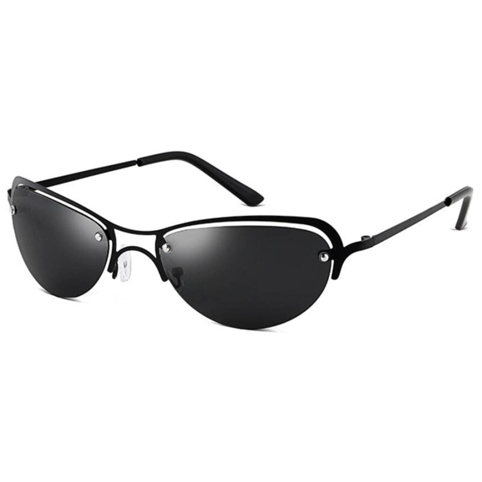 Matrix Trinity Cosplay okulary czarne okulary punkowe okulary przeciwsłoneczne dla dorosłych Unisex rekwizyt halloweenowy akcesoria