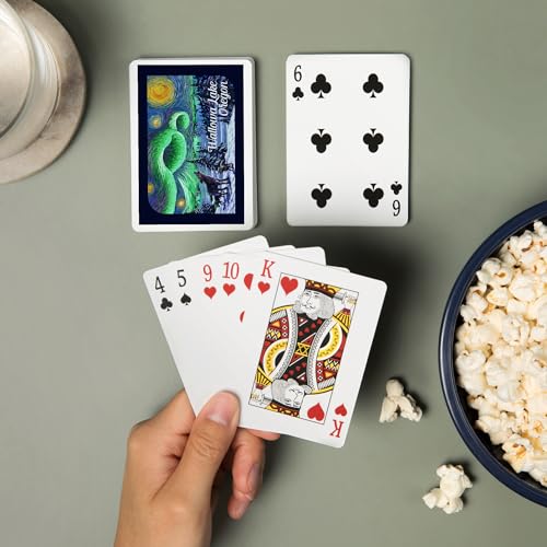 Baraja de Póker de 52 cartas con diseño Wallowa Lake miniatura 2