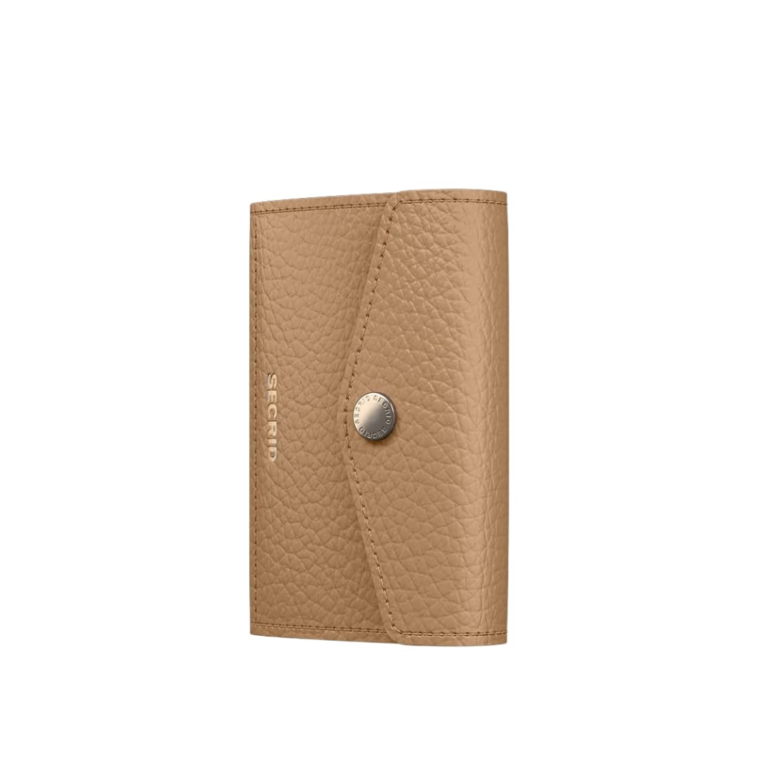 Secrid Portefeuille enveloppe Cappuccino petit format en cuir classique - 4