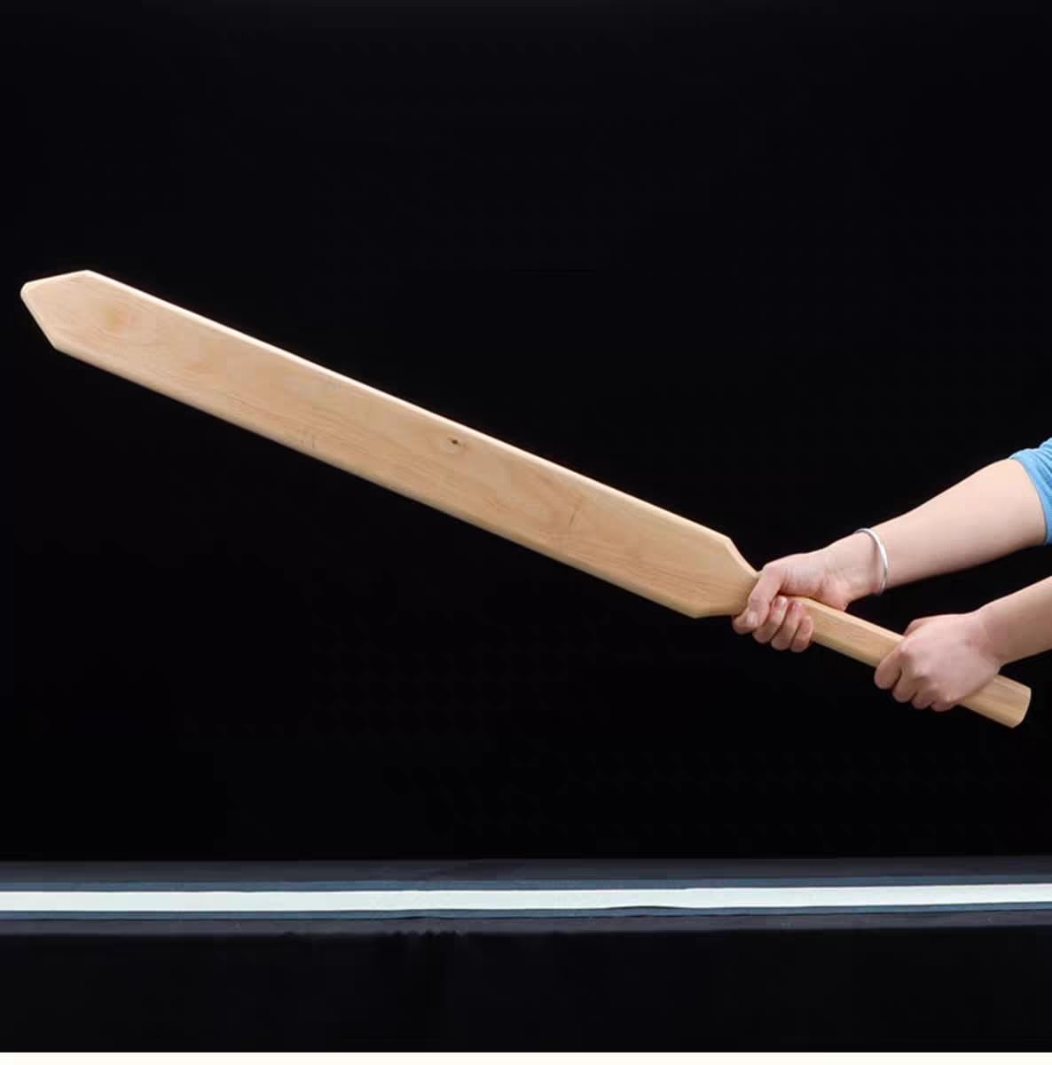Amazon | Lusonbin 素振り 木刀 鍛錬棒 加重木刀 剣道 居合道 実木製