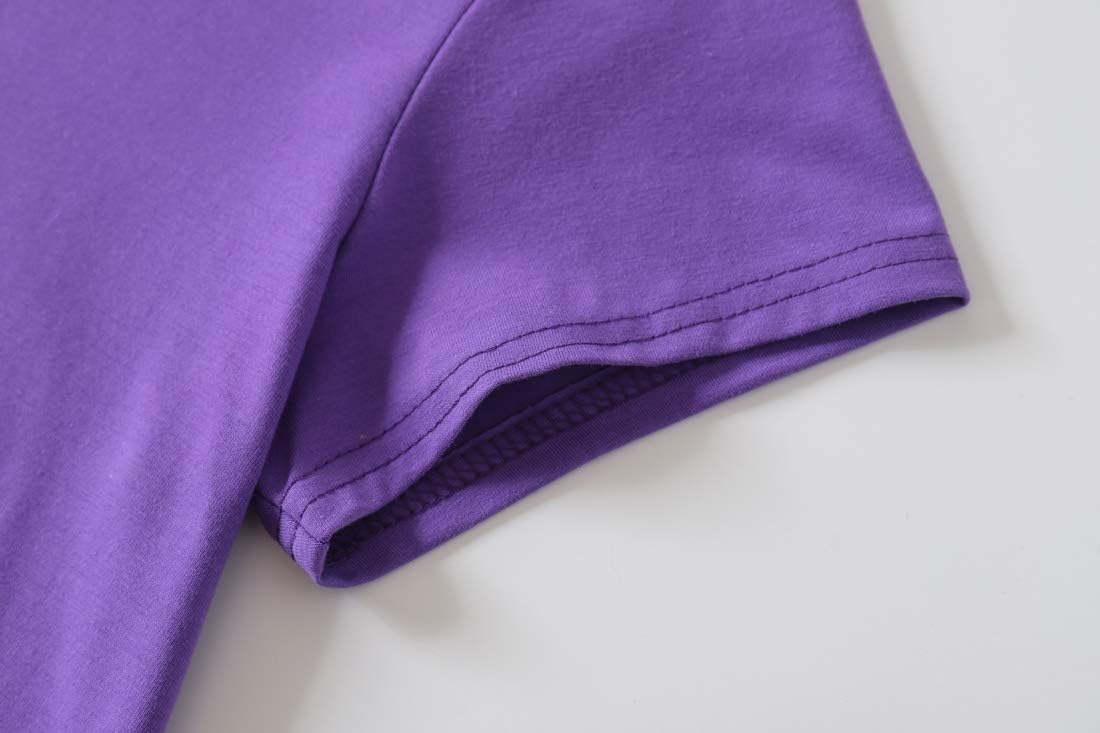 YIJIU Women Soft Comfy Pajamas Cute Cat Short Sleeve Capri Pants PJS Set - Image 4